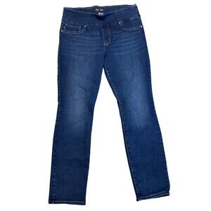 Lee Women's Dark Wash Slim Fit Sculpting Jeans - Size 14 Medium